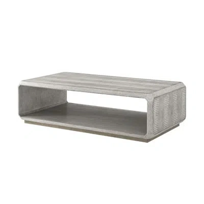 Theodore Alexander Spencer St. James Cocktail Table In Argento