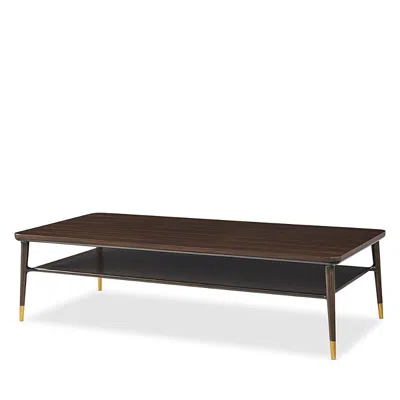 Theodore Alexander Stratton Street Rectangular Coffee Table In Animal Print