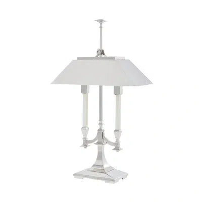 Theodore Alexander Ta Illuminations Lamp In Nickel Plated