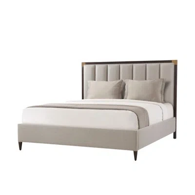 Theodore Alexander Ta Studio Embassy Platform Bed In Gray
