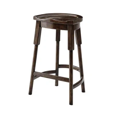 Theodore Alexander The English Inn Bar & Counter Stool In Brown