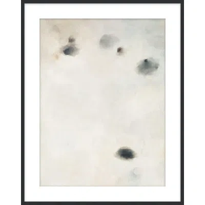 Theodore Alexander Through The Clouds 5 Framed Art Print In White,ivory,gray