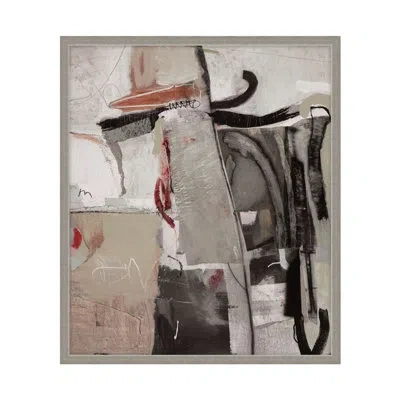 Theodore Alexander Transcendence 1 By Studio L57 Contempo - Single Picture Frame Print On Canvas In Gray,brown