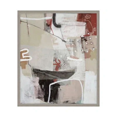 Theodore Alexander Transcendence 2 By Studio L57 Contempo - Single Picture Frame Print On Canvas In Gray,brown
