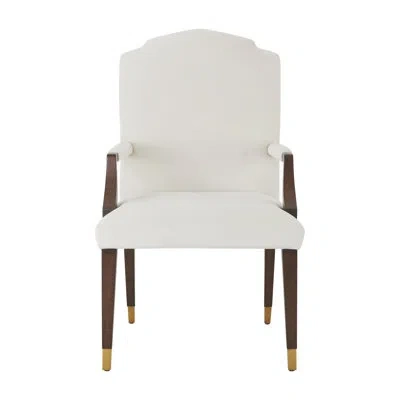 Theodore Alexander Wharton Dining Arm Chair In Multi