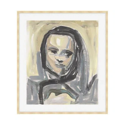 Theodore Alexander Yellow Cast 1 By Allison Wickey Print - Single Picture Frame Print In Black,gray,yellow