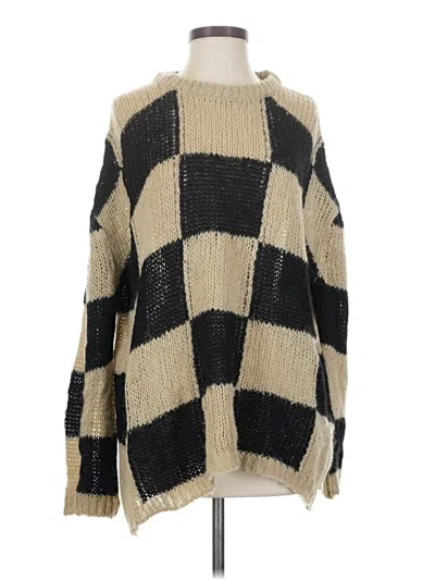 Pre-owned Theopen Product Pullover Sweater In Brown