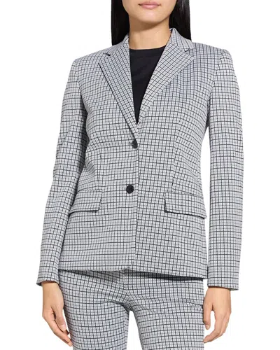 THEORY THEORY 2-BUTTON BLAZER