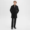 Theory Luxe Suffolk Double Faced Wool Blend Jacket In Black
