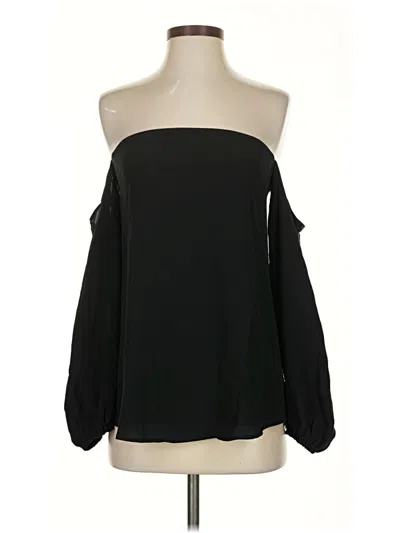 Theory 3/4 Sleeve Blouse In Black