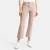 Theory 5-pocket Flare Jean In Dyed Denim In Blush