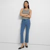 Theory 5-pocket Flare Jean In Washed Denim In Washed Indigo