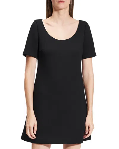 THEORY THEORY A-LINE SCOOP DRESS