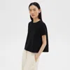 Theory Pleated Top In Black