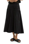 Theory High-rise Yoke Skirt