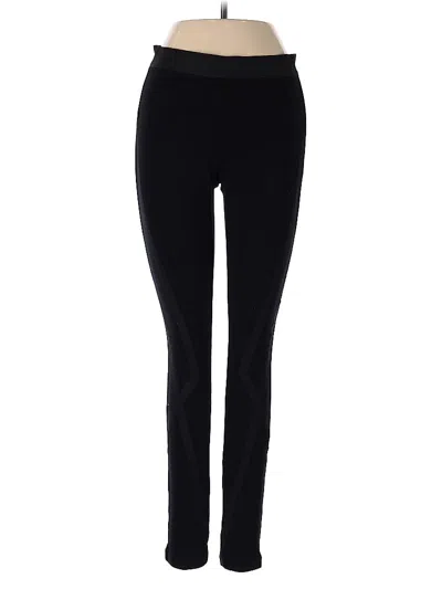 Pre-owned Theory Active Pants In Black