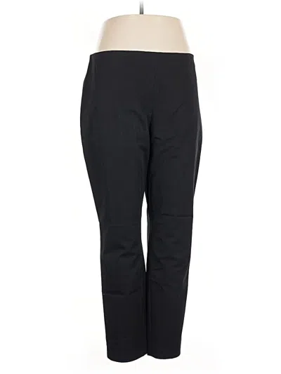 Pre-owned Theory Active Pants In Black