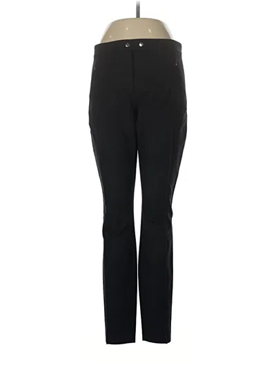 Pre-owned Theory Active Pants In Black