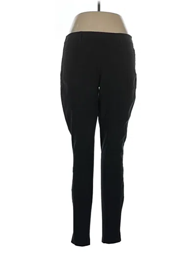 Pre-owned Theory Active Pants In Black