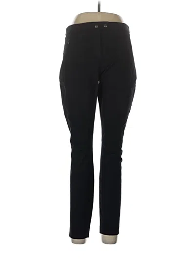 Pre-owned Theory Active Pants In Black
