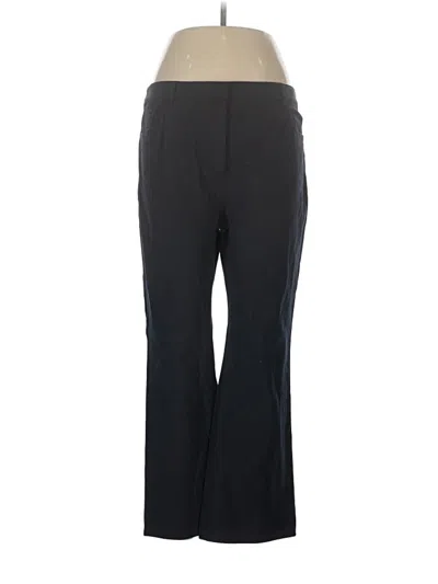 Pre-owned Theory Active Pants In Black