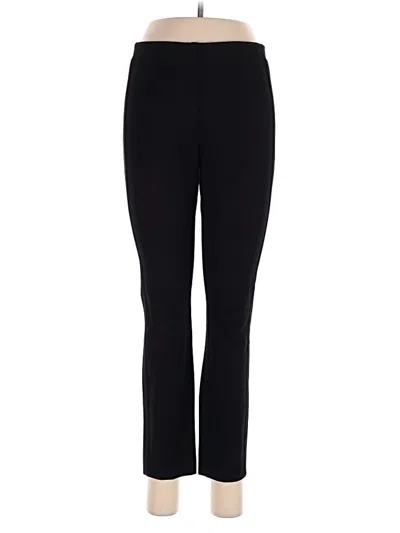 Pre-owned Theory Active Pants In Black