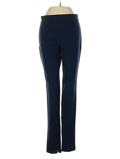 Pre-owned Theory Active Pants In Blue