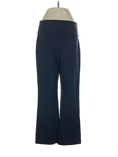 Pre-owned Theory Active Pants In Blue