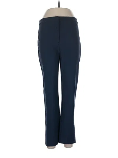 Pre-owned Theory Active Pants In Blue