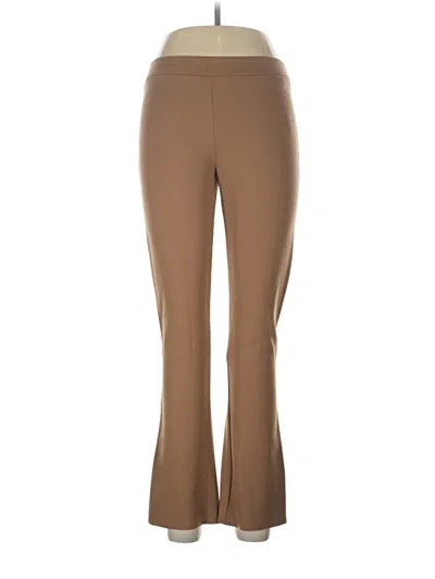 Pre-owned Theory Active Pants In Brown