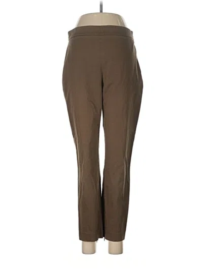 Pre-owned Theory Active Pants In Brown