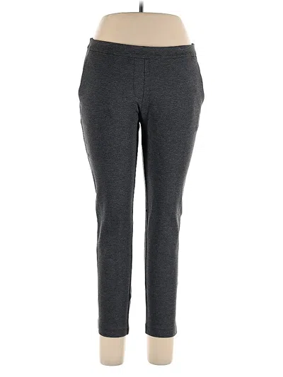Pre-owned Theory Active Pants In Gray