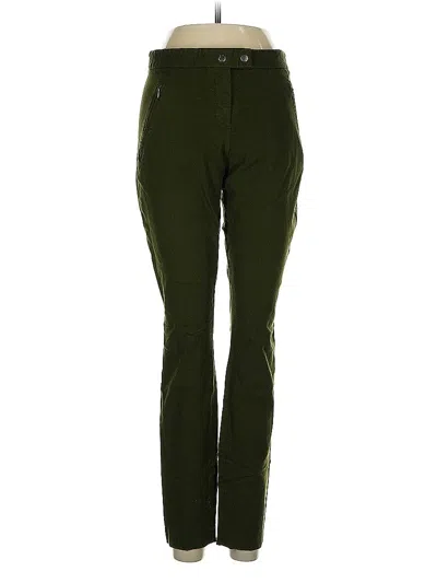 Pre-owned Theory Active Pants In Green