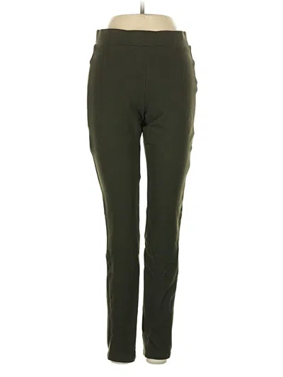 Pre-owned Theory Active Pants In Green