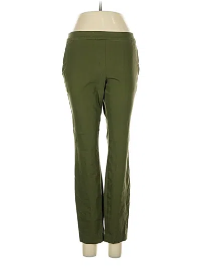 Pre-owned Theory Active Pants In Green