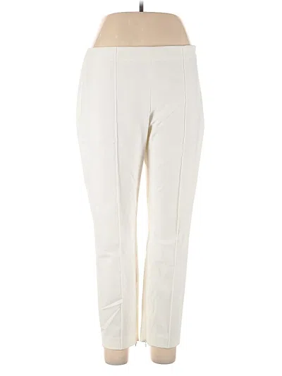 Pre-owned Theory Active Pants In White