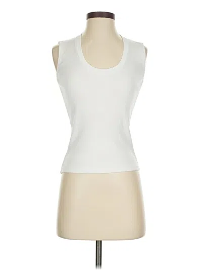 Pre-owned Theory Active Tank Top In White