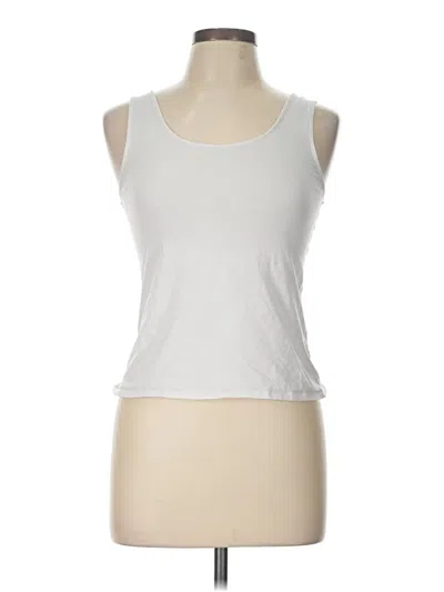Pre-owned Theory Active Tank Top In White