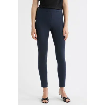 Theory Adbelle High Waist Pull-on Pants In Nctrn Way