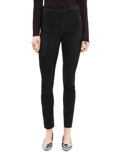 Theory Adbelle Suede Legging In Black