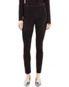 Theory Adbelle Suede Legging In Grey