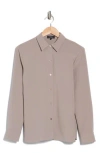 Theory Admi Button-up Shirt In Cinder