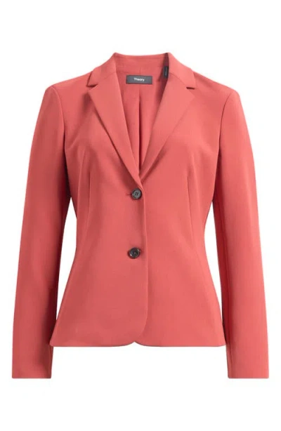 Theory Admira Blazer In Red