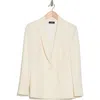 Theory Off-white Relaxed Blazer In Rice