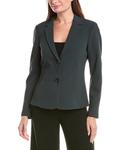 Theory Admiral Crepe Shaped Blazer In Gray