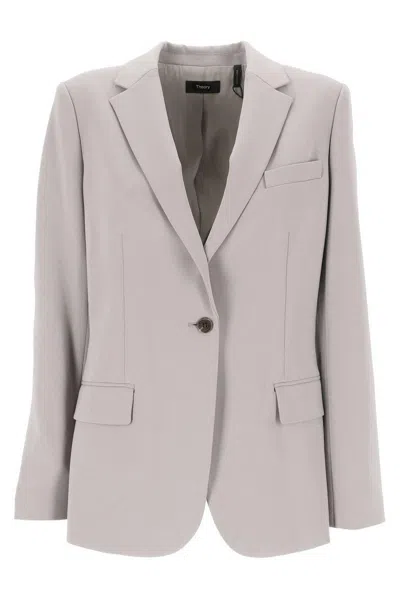 THEORY ADMIRAL CREPE STAPLE BLAZER