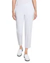 Theory Admiral Crepe Treeca Pull-on Pant In White