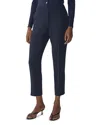 Theory Admiral Crepe Treeca Pull-on Pant In Blue