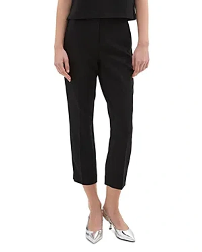 Theory Admiral Cropped Slim Pants In Black