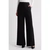 Theory Admiral High Waist Wide Leg Pants In Black